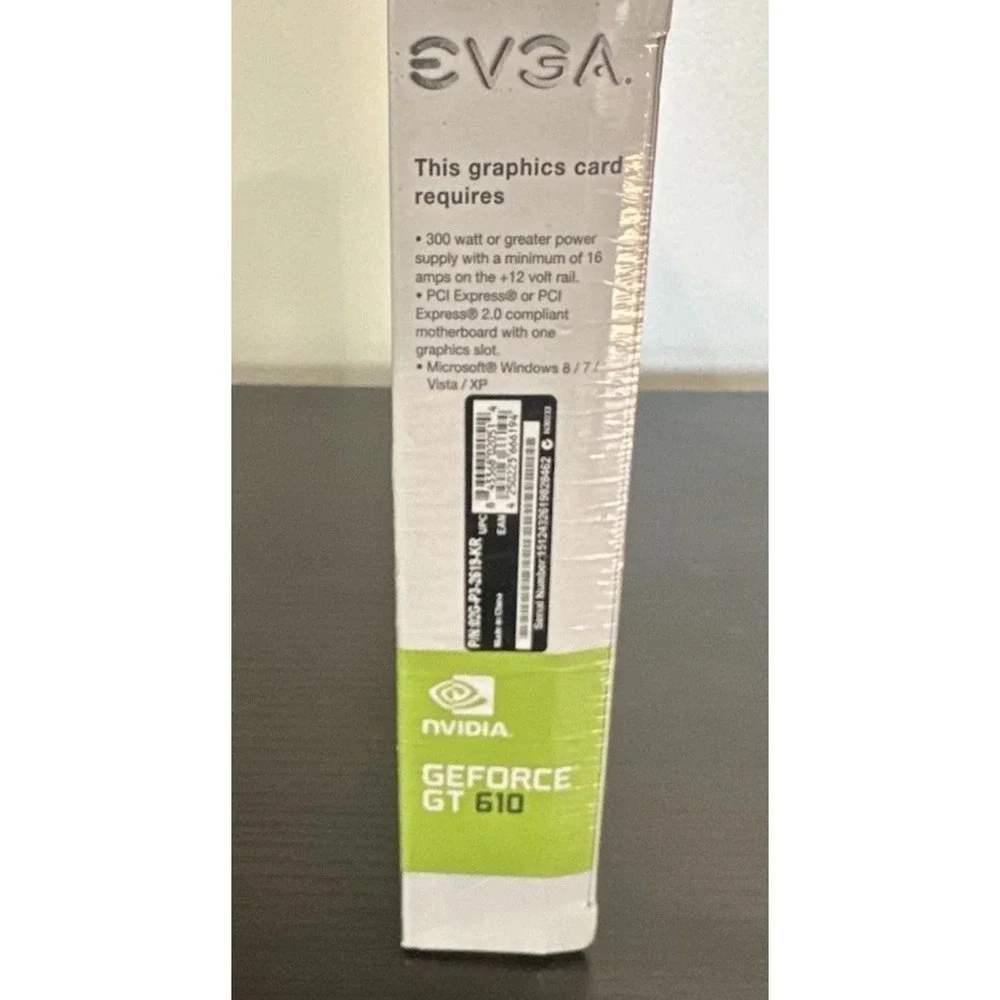 NEW Sealed EVGA Nvidia GeForce GT 610 Graphics Card (02GP32619KR) 2GB DDR3